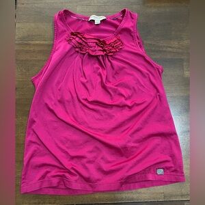 Authentic Burberry Women’s Pink Sleeveless Top Blouse